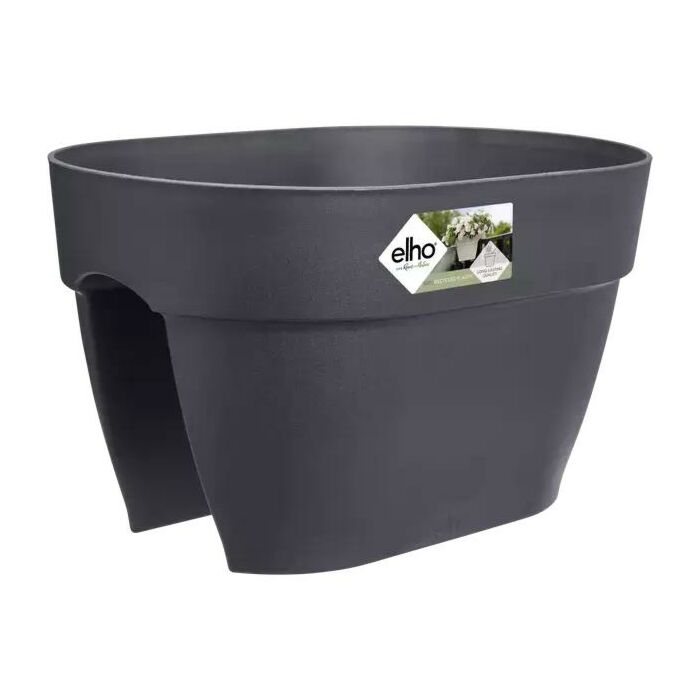 Elho Vibia Campana Balkonbak Ø 40 cm - donkergrijs Elho Vibia Campana Balkonbak Ø 40 cm - donkergrijs