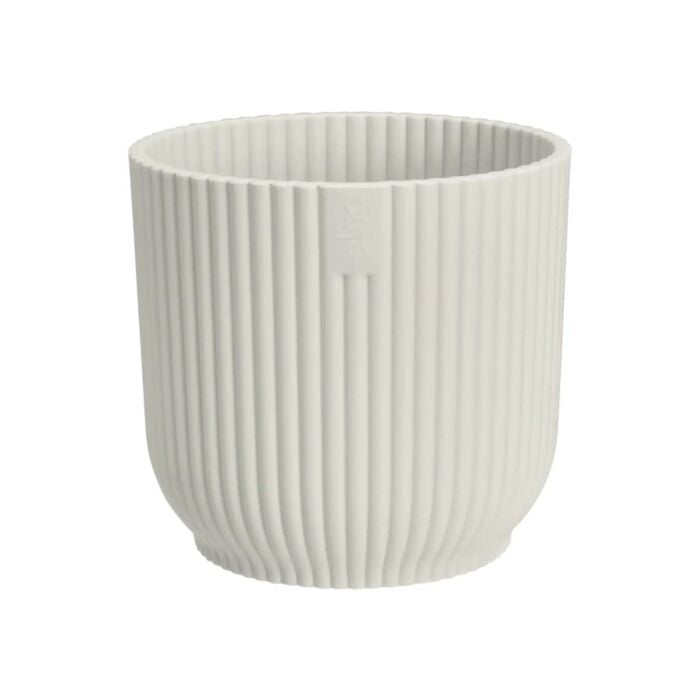 Bloempot Vibes Fold rond mini wit Ø 11 cm - Elho Bloempot Vibes Fold rond mini wit Ø 11 cm - Elho