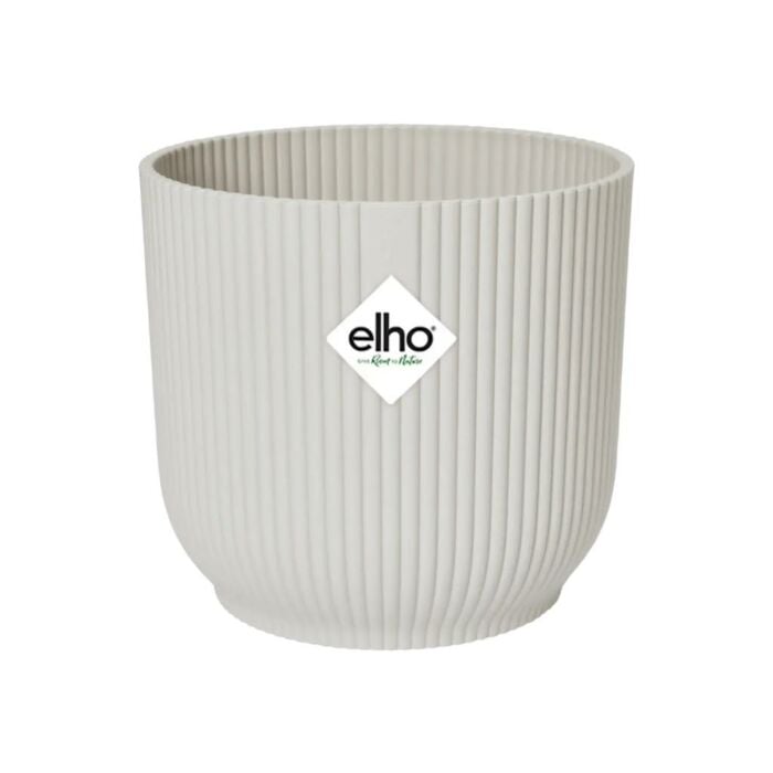 Bloempot Vibes Fold rond wit Ø 25 cm - Elho Bloempot Vibes Fold rond wit Ø 25 cm - Elho