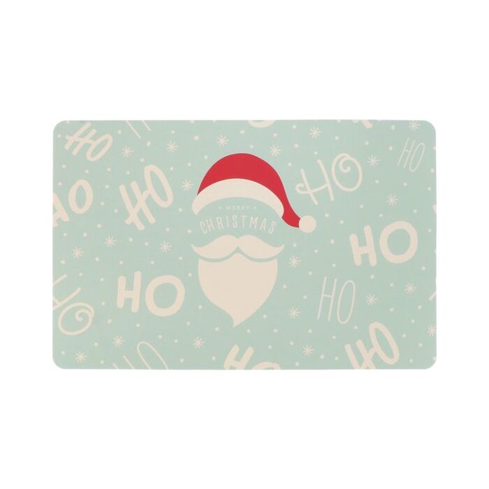 Placemat Hohoho blauw 45 cm - Unique Living Placemat Hohoho blauw 45 cm - Unique Living