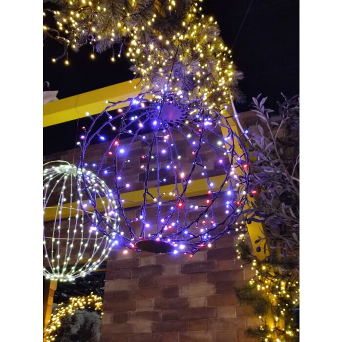 YWXLight opvouwbare boeket vorm LED String Lights vuurwerk batterij geëxploiteerd