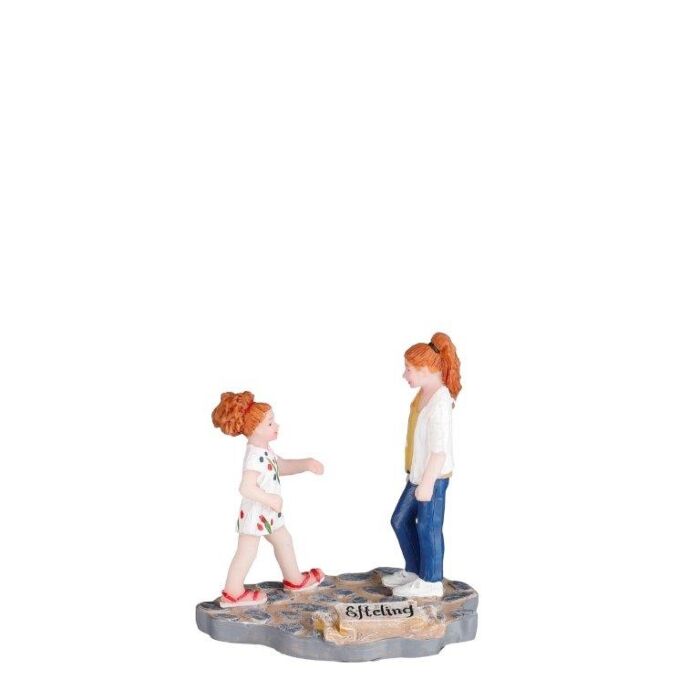 Efteling-bezoekers: "Waar gaan we nu heen?" - l6xb4,5xh6,5cm Efteling-bezoekers: "Waar gaan we nu heen?" - l6xb4,5xh6,5cm