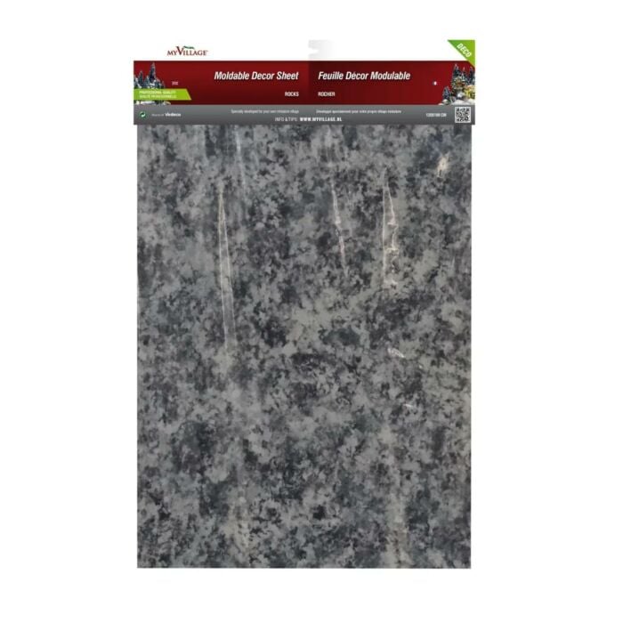 Vormbare sheet rots 100X60 cm - My Village