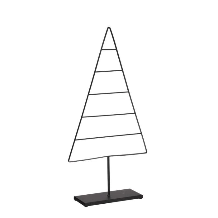Tafel standaard kerst zwart 80 cm Tafel standaard kerst zwart 80 cm