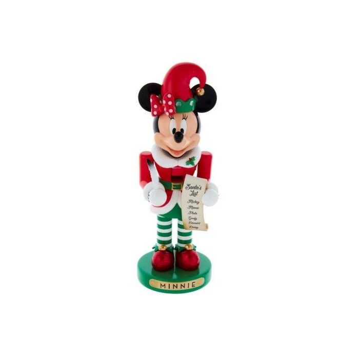 Minnie Mouse elf notenkraker 25 cm - Kurt S Adler