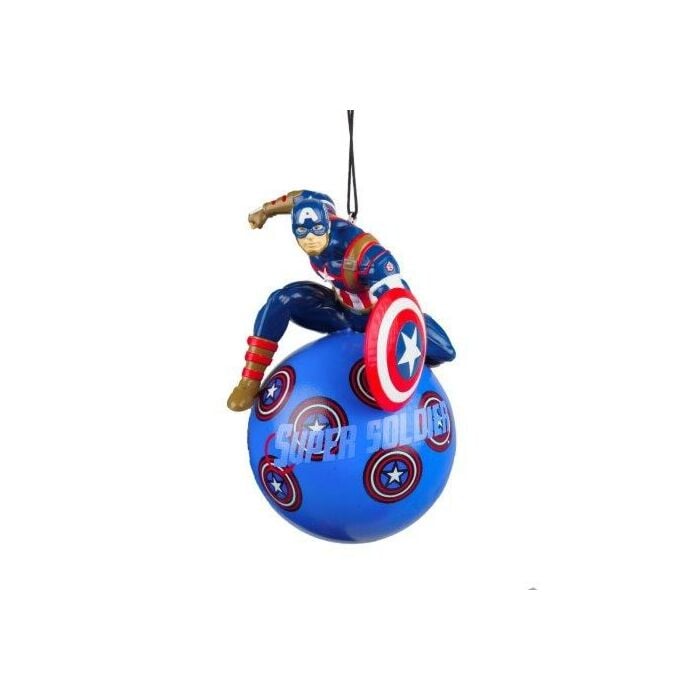 Captain America bal 12 cm - Kurt Adler
