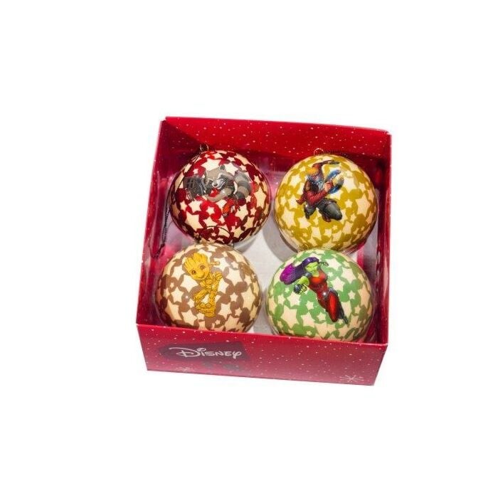 Guardians of the Galaxy kerstballen box plastic Ø 7.5 cm 4 stuks - Kurt Adler Guardians of the Galaxy kerstballen box plastic Ø 7.5 cm 4 stuks - Kurt Adler