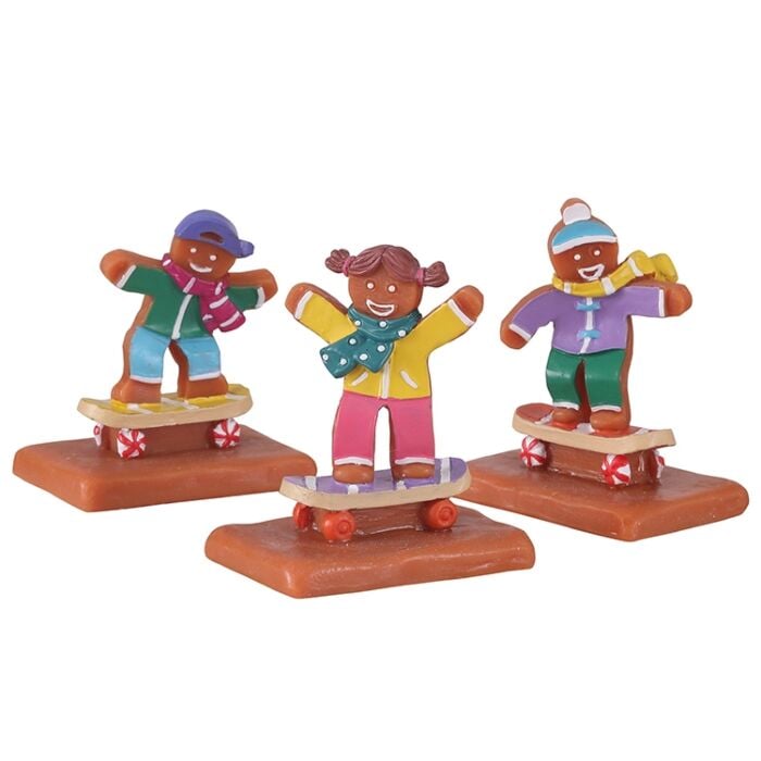Lemax Cookie Boarding, set van 3