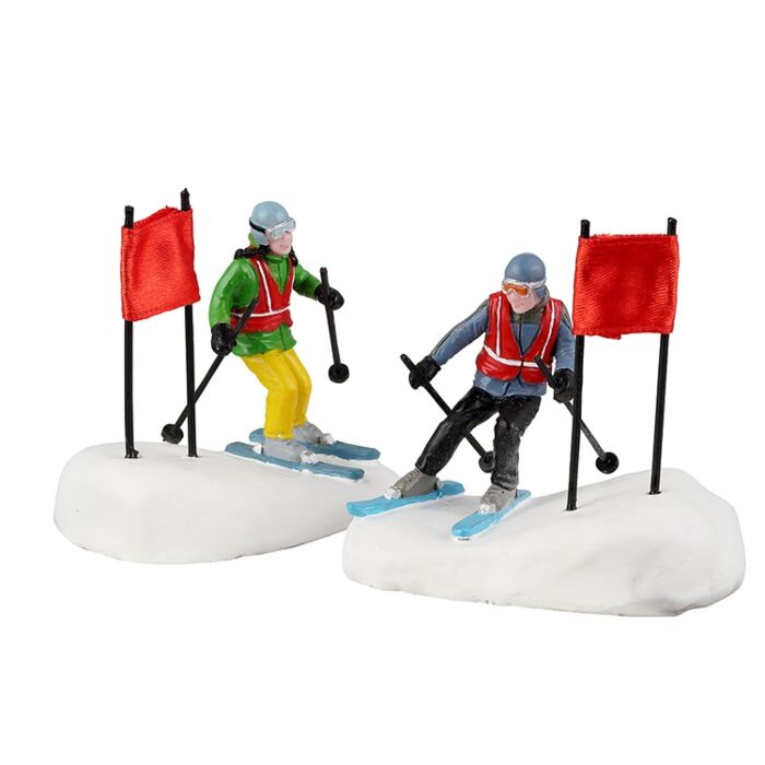 Lemax Slalom Stars, set van 2