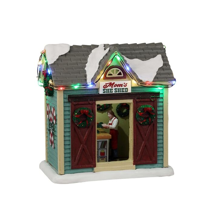 Lemax Mom'S She Shed, B/O (4.5V)