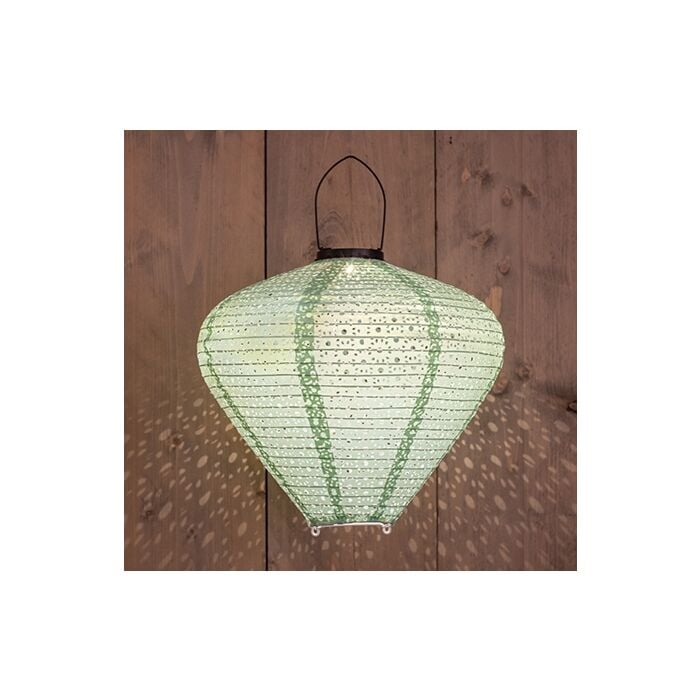 Solar lampion Marrakesh groen 33 cm Solar lampion Marrakesh groen 33 cm