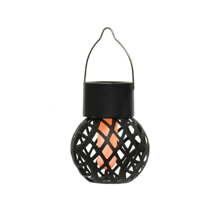Solar hanging light plastic fire flame effect Solar hanging light plastic fire flame effect