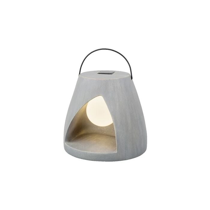 Solarlamp betonlook recht Solarlamp betonlook recht