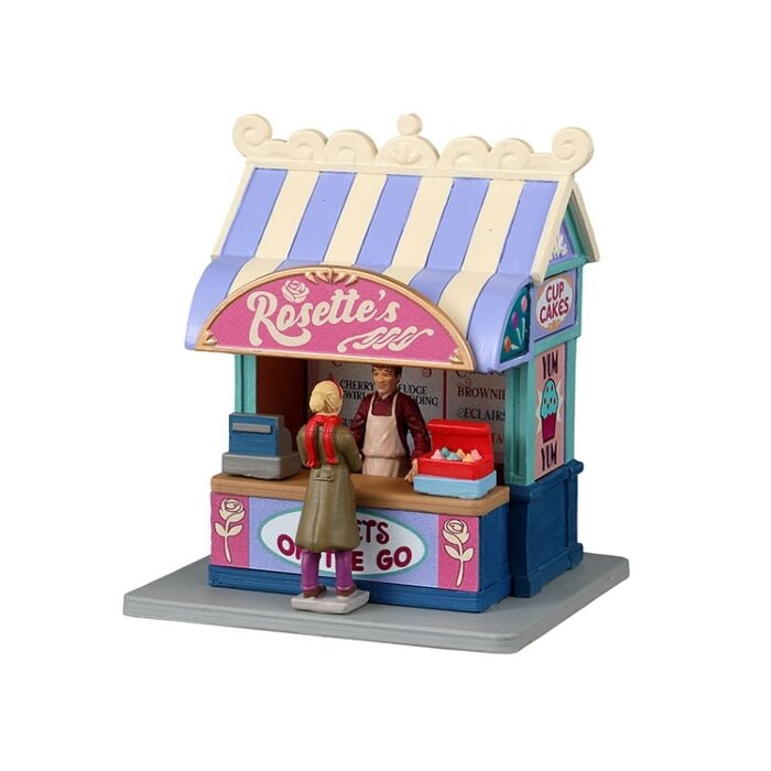 Lemax Rosette's Dessert Bar, B/O (3V) Lemax Rosette's Dessert Bar, B/O (3V)