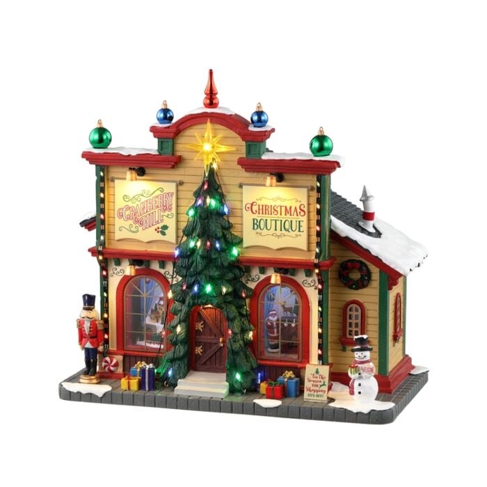 Lemax Cranberry Hill Christmas Boutique, B/O (4.5V) Lemax Cranberry Hill Christmas Boutique, B/O (4.5V)