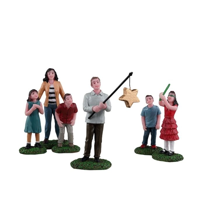 Lemax Christmas Pinata, set of 6 Lemax Christmas Pinata, set of 6