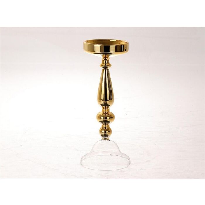 Candle Holder Belleva goud 27 cm - HBX Natural Living