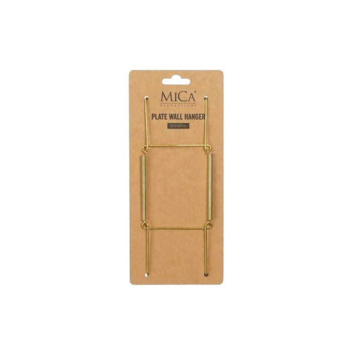 Gouden bordhanger L 19 cm
