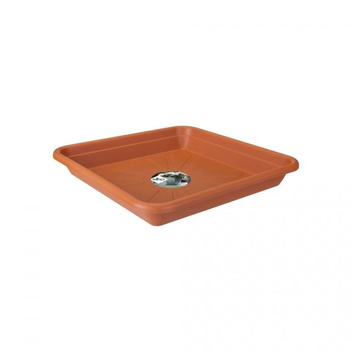 Elho Universele Schotel Vierkant Terra Ø 25 cm Elho Universele Schotel Vierkant Terra Ø 25 cm