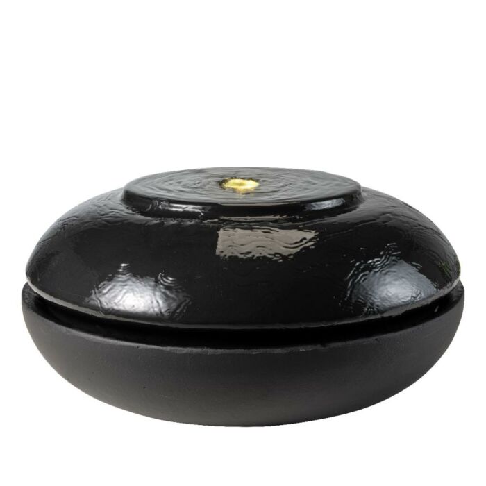 Fontein vaas grc zwart Ø 55 cm Fontein vaas grc zwart Ø 55 cm
