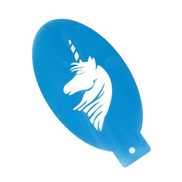 Schminksjabloon Unicorn