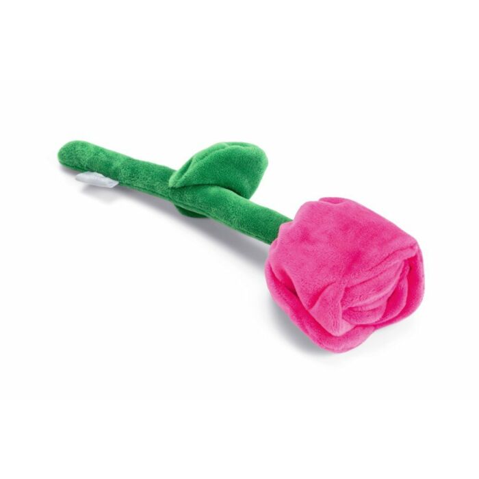 Tulp pluche hondenspeelgoed 30 cm - Beeztees Tulp pluche hondenspeelgoed 30 cm - Beeztees