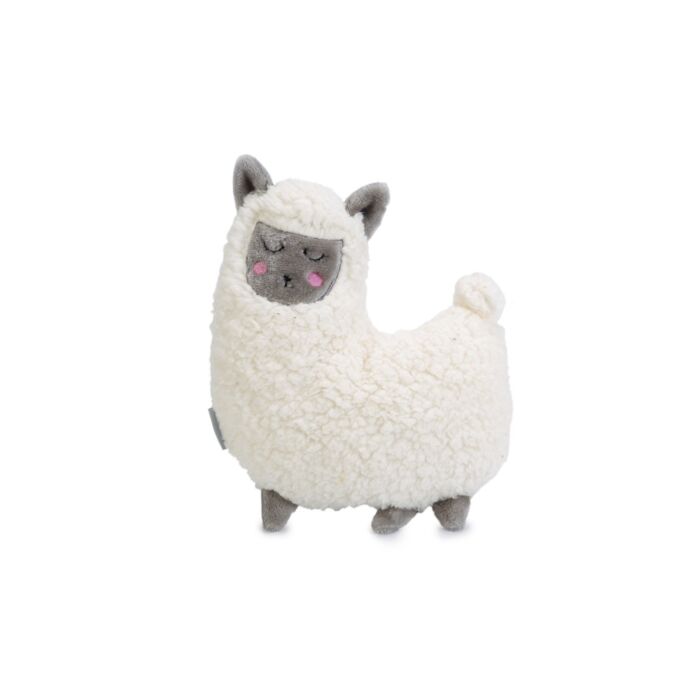 Hondenspeelgoed knuffel lama L 26 cm wit Hondenspeelgoed knuffel lama L 26 cm wit