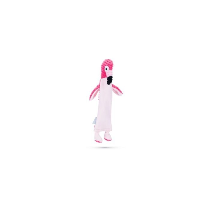 Pluche flatino flamingo idro l41cm - Beeztees