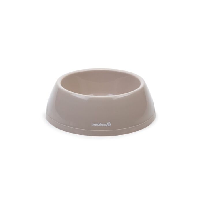 Eetbak plastic hond beige 1.25 l - Beeztees Eetbak plastic hond beige 1.25 l - Beeztees