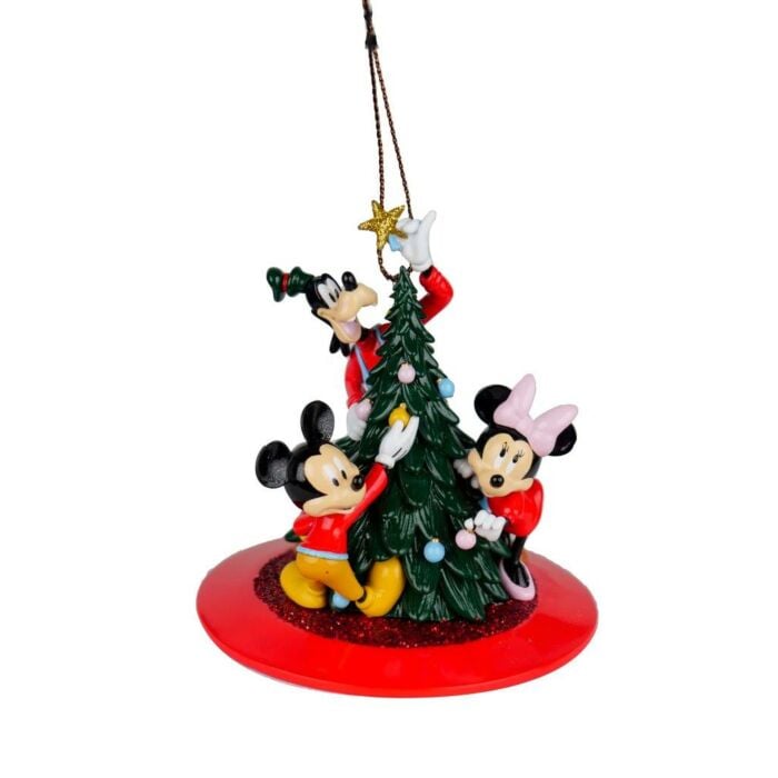 Mickey & friends 3D ornament resin 9 cm