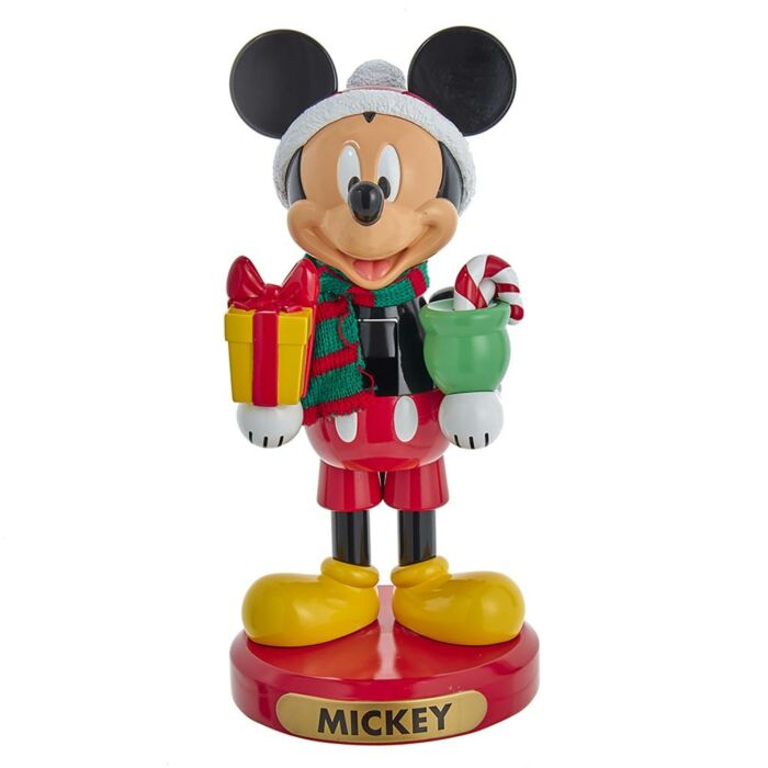 Mickey Mouse met cadeaus Disney notenkraker 25,5 cm - Kurt Adler Mickey Mouse met cadeaus Disney notenkraker 25,5 cm - Kurt Adler