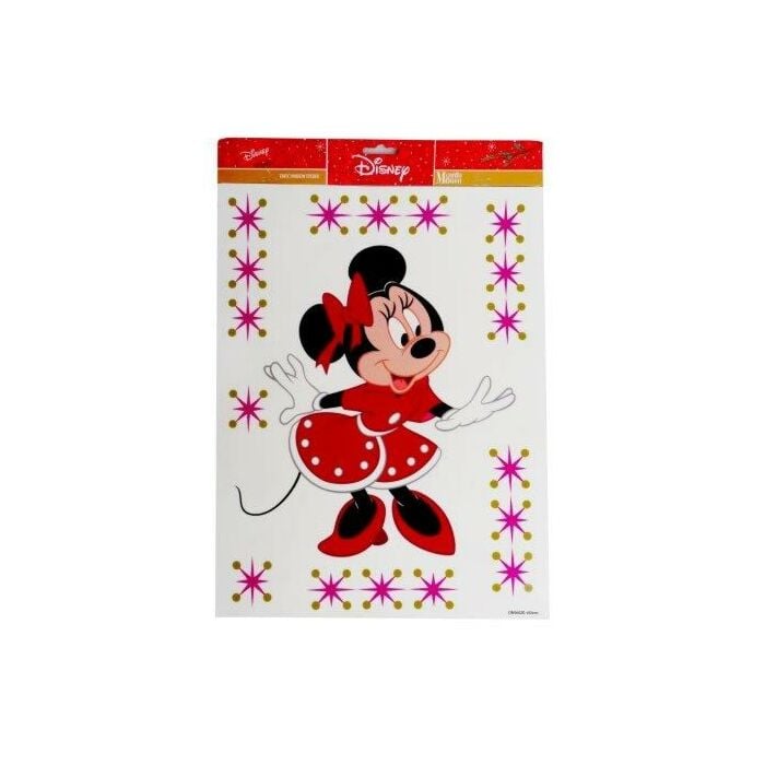 Raamstickerset Minnie Mouse 42 cm - Kurt S Alder