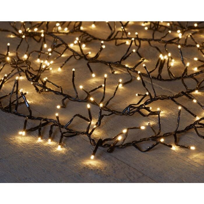 Kerstverlichting Treecluster 5 meter met 384 LED lampjes warm wit Kerstverlichting Treecluster 5 meter met 384 LED lampjes warm wit