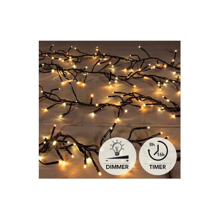 Treecluster 1-1,3M Warm Wit / Classic 5M/384LED - Anna's Collection Treecluster 1-1,3M Warm Wit / Classic 5M/384LED - Anna's Collection