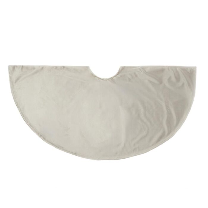 Boomkleed fluweel 120 cm taupe - Anna’s Collection Boomkleed fluweel 120 cm taupe - Anna’s Collection