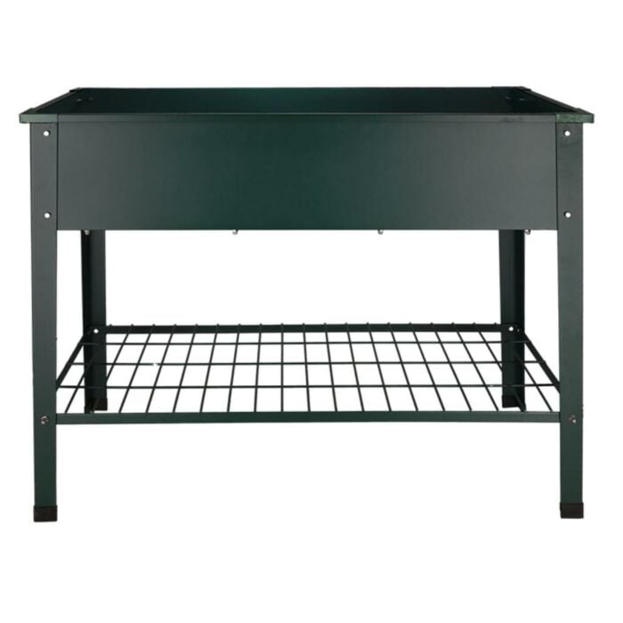Verhoogde kweektafel metaal groen Verhoogde kweektafel metaal groen