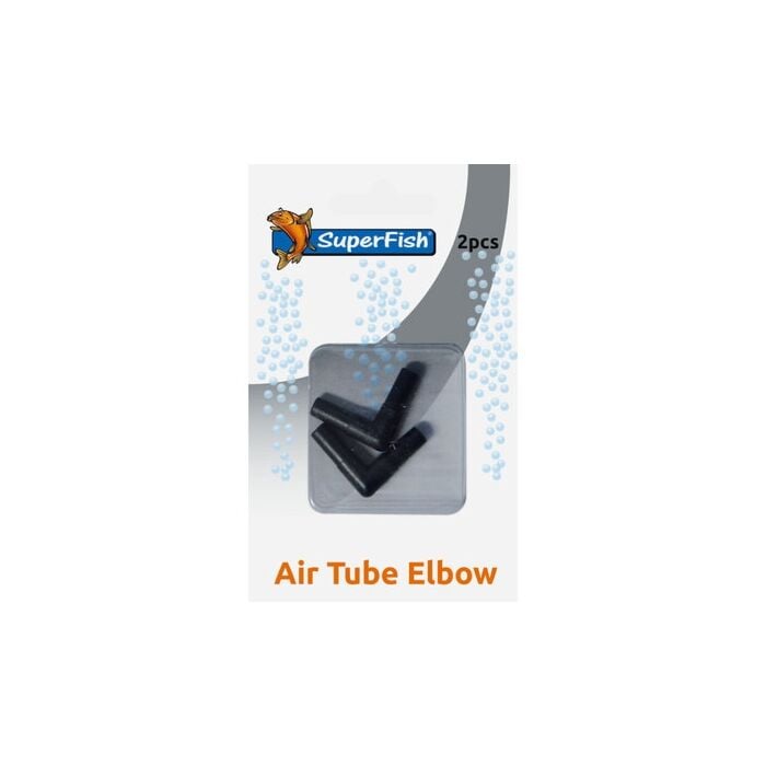 Luchtslangelleboog bauw 2 stuks - Superfish