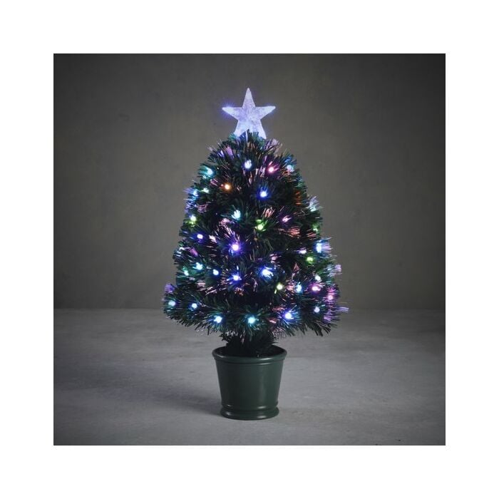 Boom Abbey 65 led fibre optic groen multi 60 cm - Luca Lighting Boom Abbey 65 led fibre optic groen multi 60 cm - Luca Lighting