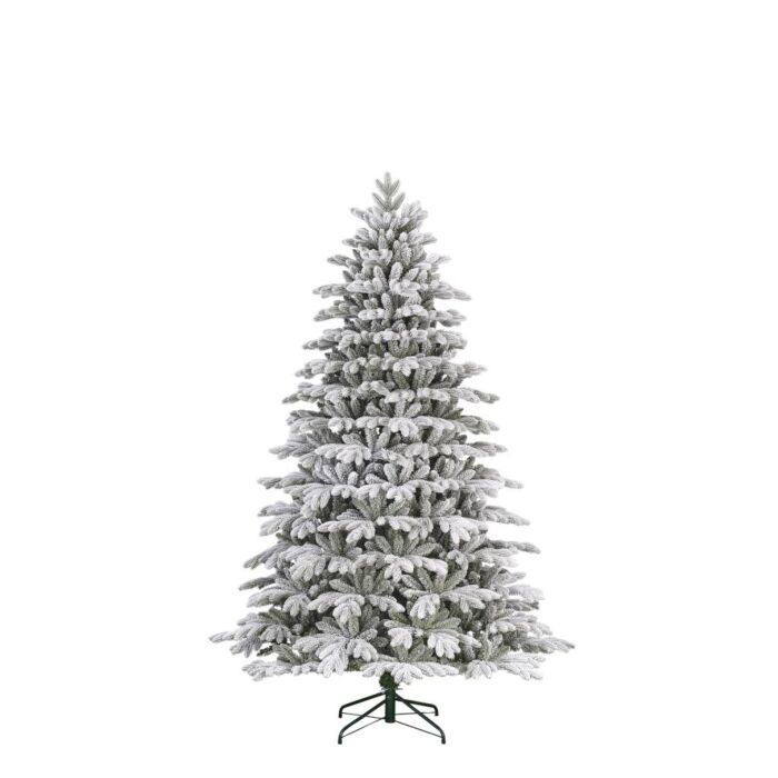 Kerstboom Asbury groen frosted 185 cm - Black Box Kerstboom Asbury groen frosted 185 cm - Black Box