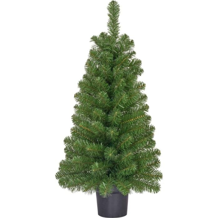 Kerstboom Norton potted groen 90 cm - Black Box Kerstboom Norton potted groen 90 cm - Black Box