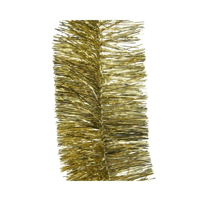 Lametta guirlande shiny lichtgoud 270 cm - Decoris