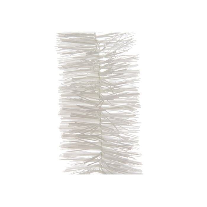 Tinsel Garland Shiny 4Ply White Tinsel Garland Shiny 4Ply White