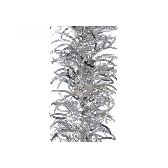 Tinsel Garland Waves Sh 3Ply Silver