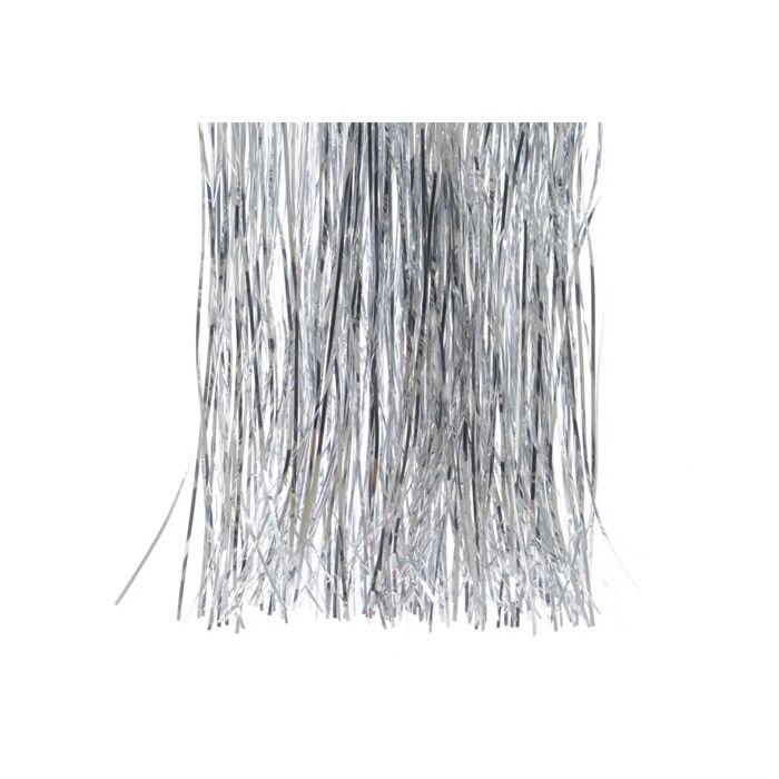 Vinyl Tinsel Shiny Silver Vinyl Tinsel Shiny Silver