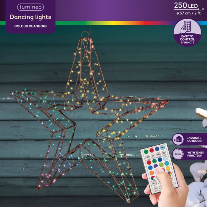 LED candle lights set van 10 - Lumineo