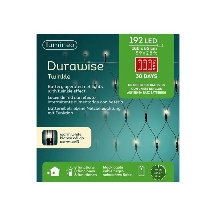 Durawise netverlichting 180cm - Lumineo Durawise netverlichting 180cm - Lumineo