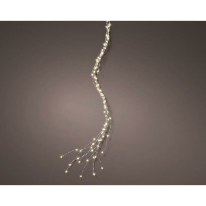 Micro LED Durawise bunch lights 8 functie twinkel effect warm wit 95 cm - Lumineo Micro LED Durawise bunch lights 8 functie twinkel effect warm wit 95 cm - Lumineo