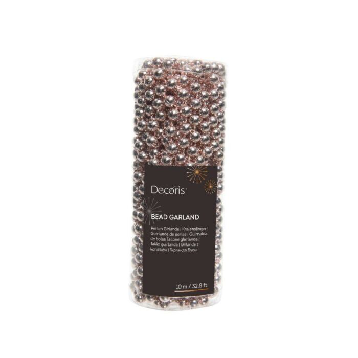 Kralenslinger shiny poederroze plastic 1000 cm - Decoris Kralenslinger shiny poederroze plastic 1000 cm - Decoris