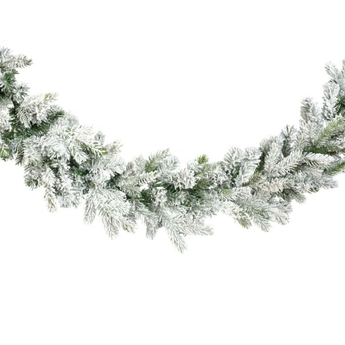 Kerstguirlande Grandis snowy 270 cm - Everlands