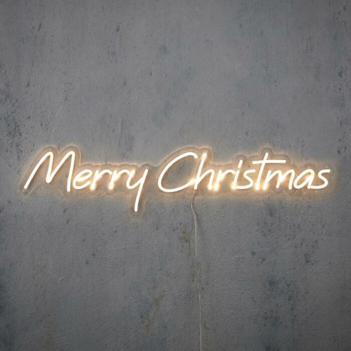 Neon light merry christmas warm wit 94 cm - Luca Lighting Neon light merry christmas warm wit 94 cm - Luca Lighting